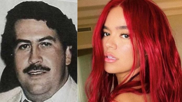 Karol G y Pablo Escobar