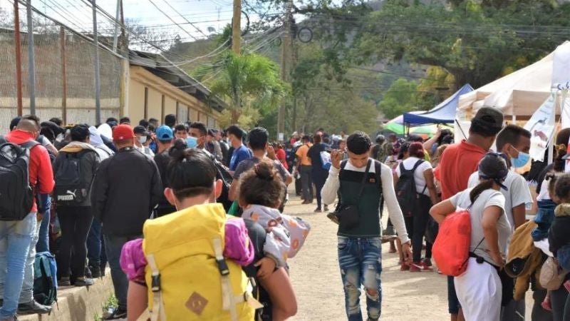 migrantes en Honduras