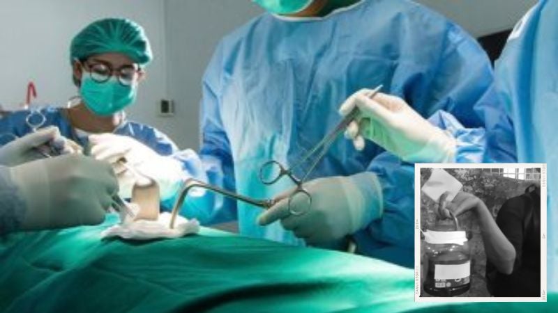 Hombre denuncia negligencia médica en Hospital General del Sur