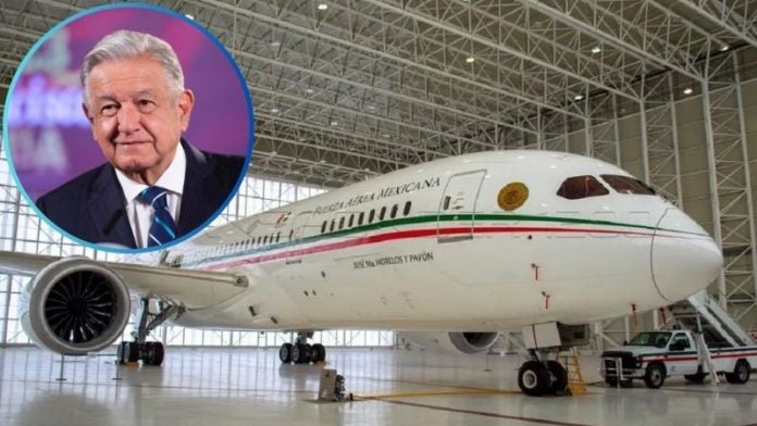 México vende avión presidencial.