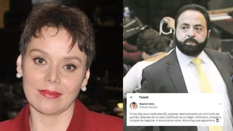 Beatriz arremete contra Redondo: «mitómano, misógino e incapaz»