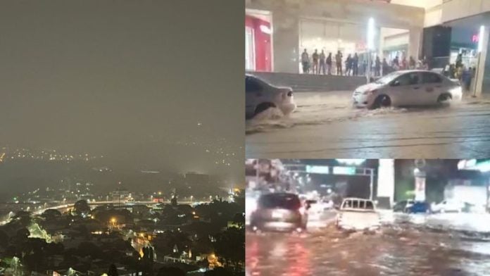 lluvias en Tegucigalpa