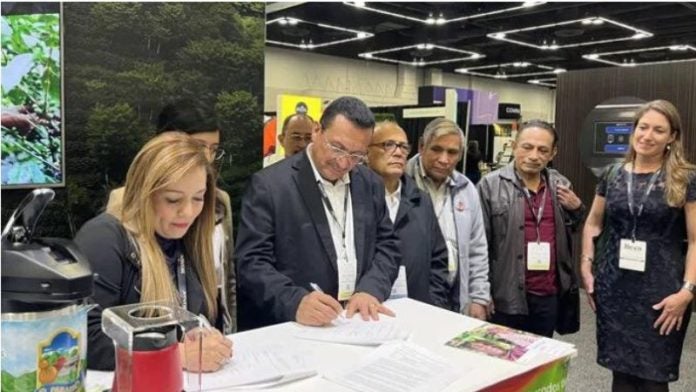 Promocionan café hondureño en feria internacional en Oregon, EEUU