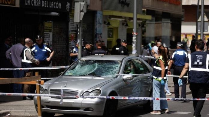 Atropellamiento múltiple en Madrid.