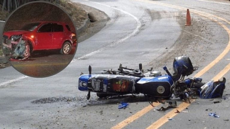 Accidente en Roatán