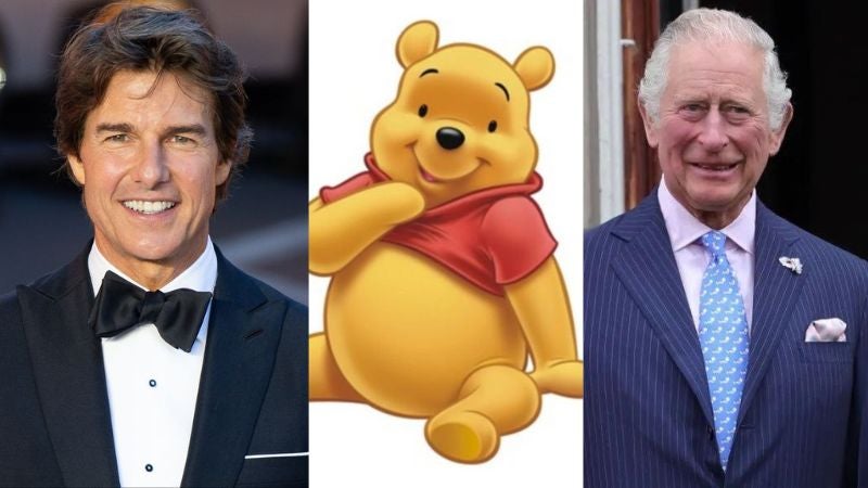Tom Cruise y Winnie Pooh en coronación