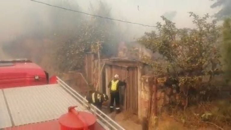 Incendio en el Hatillo