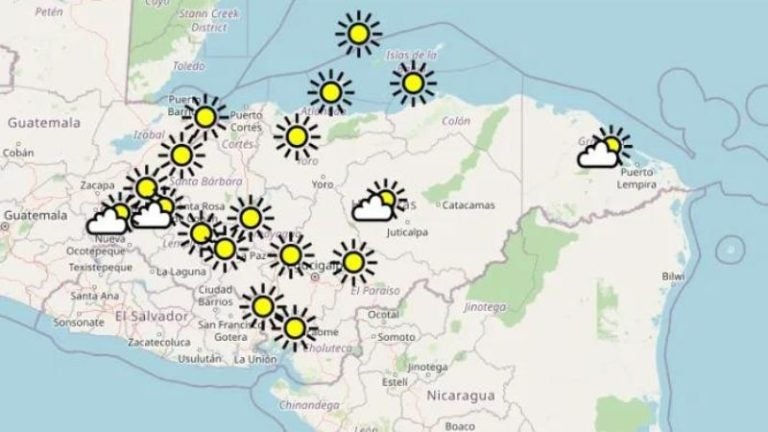 Clima de hoy domingo 9 de abril