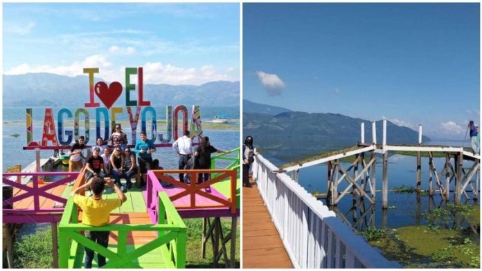 Vacíos restaurantes del Lago de Yojoa