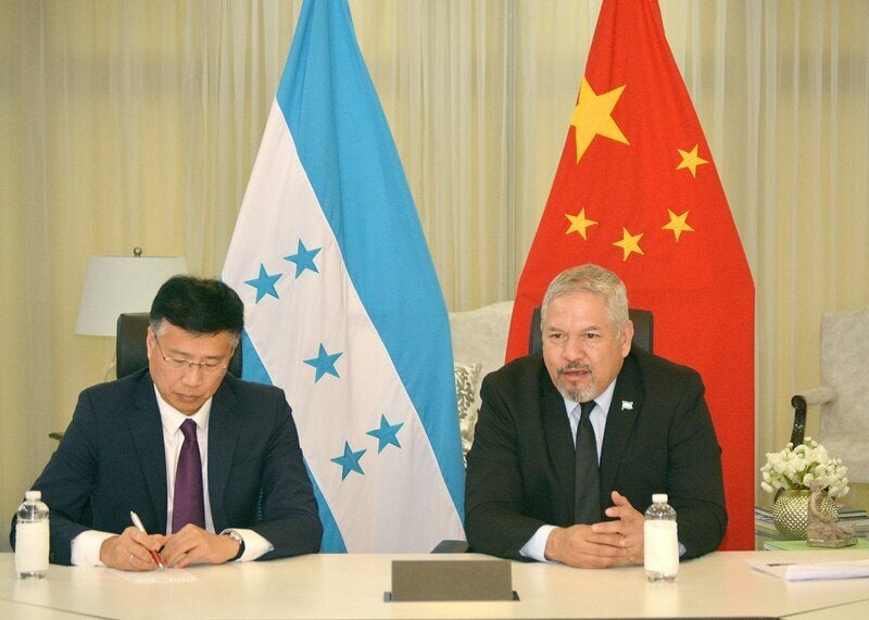 Delegación china en Honduras