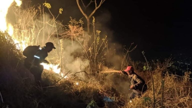 incendio Sierra de Agalta