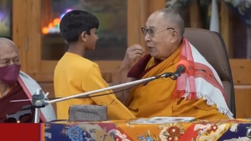 Dalai Lama niño