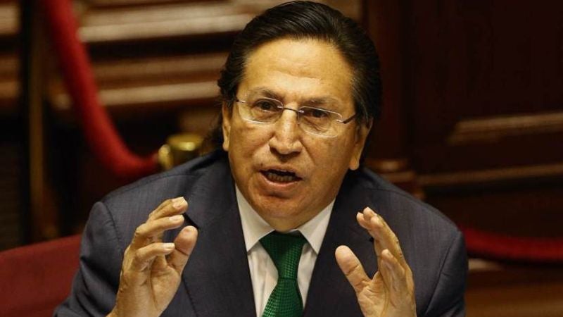 Expresidente Toledo extradición Perú