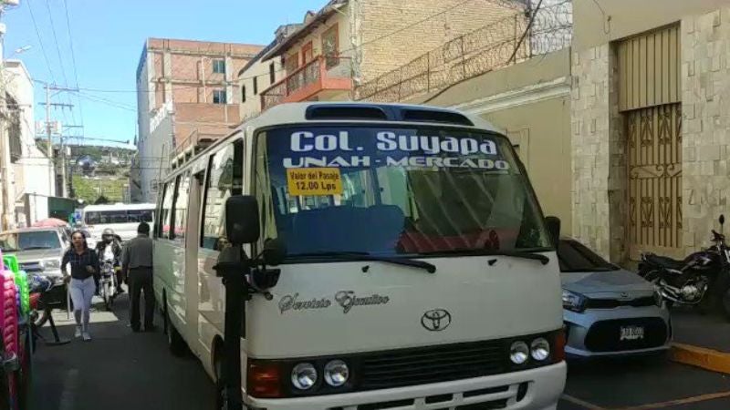 Balacean buses Nueva Suyapa extorsión