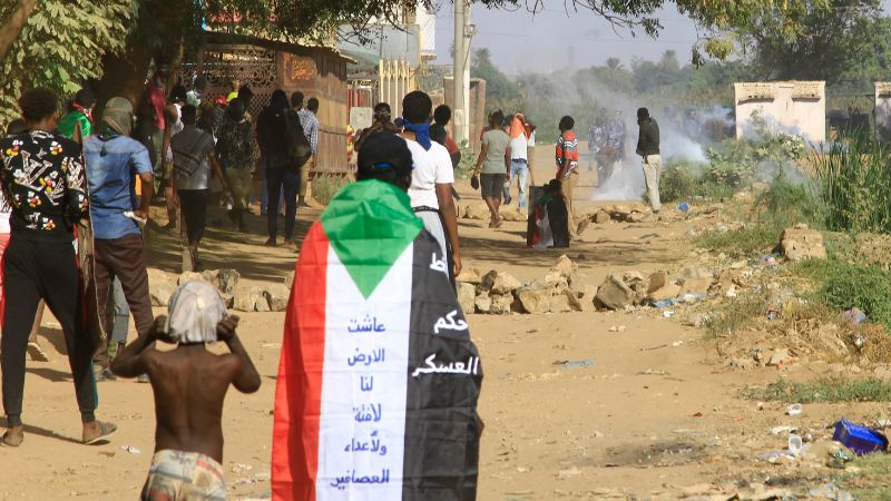 Paramilitares Sudán palacio presidencial