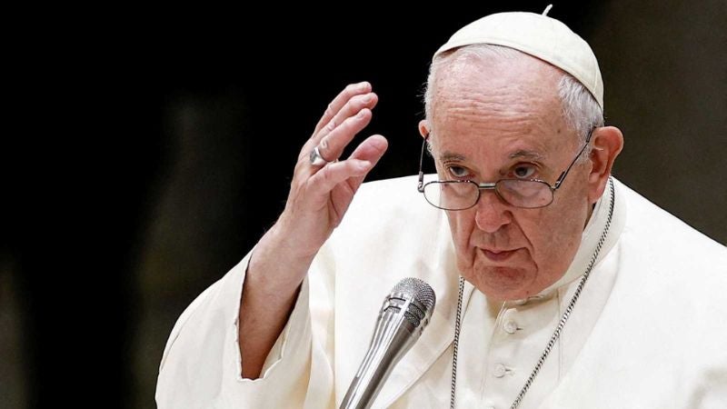 El papa pide eliminar "indiferencia"