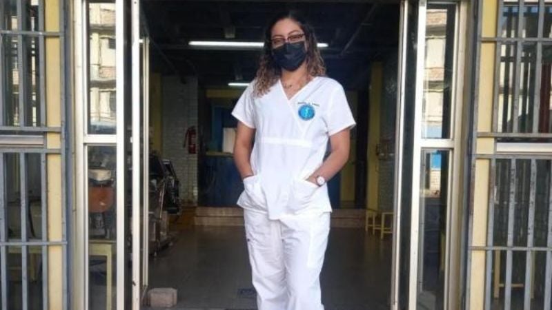 Estudiante medicina concurso de baile