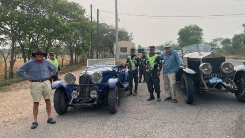 Británicos Honduras Rolls Royce