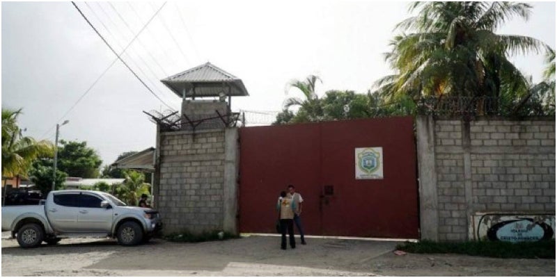 centro penal de El Progreso