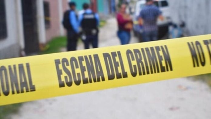 matan a un hombre colonia Villa Nueva