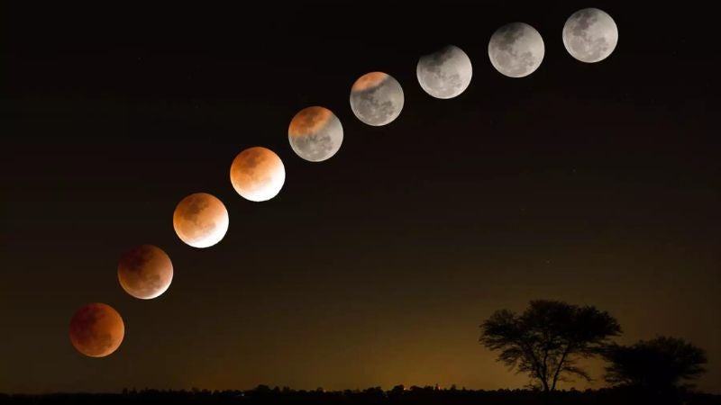 Eclipse lunar.