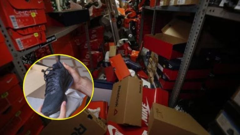 Curiosa: Roban más de 200 zapatillas en Perú, pero todas del mismo pie