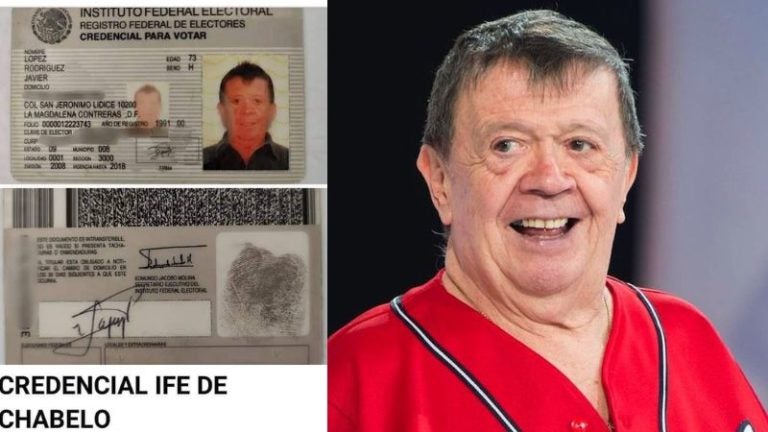 venta de credencial de Chabelo