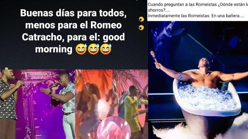 memes concierto Romeo Santos