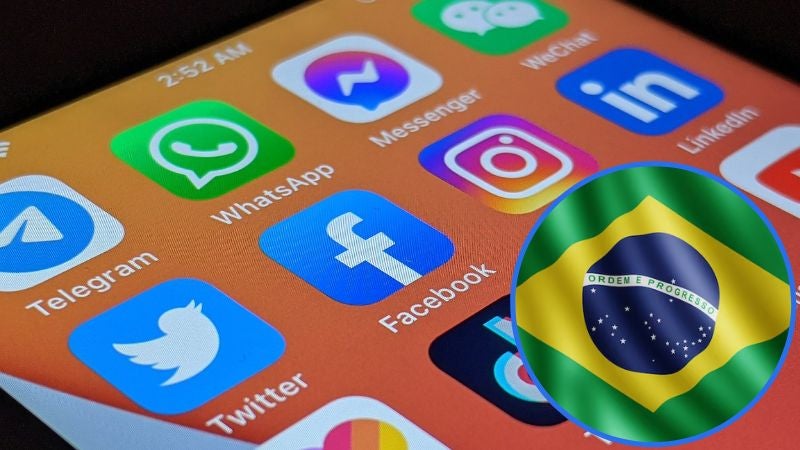 Brasil busca regular las redes sociales.