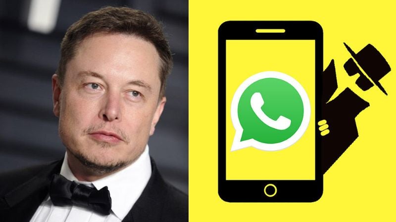 Elon Musk habla de WhatsApp