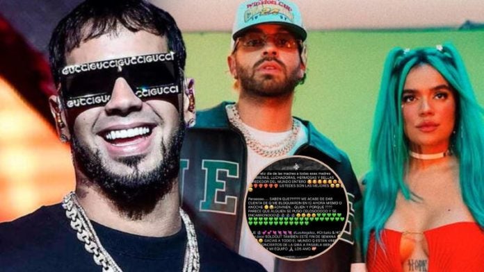 Karol G bloquea a Anuel