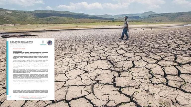 Por «El Niño», Copeco declara alerta verde en 64 municipios