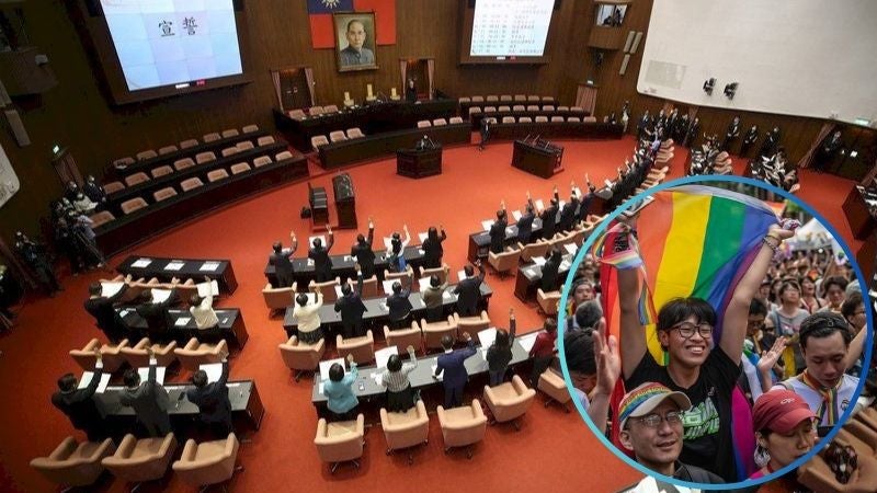 Taiwán legaliza adopción a parejas homosexuales