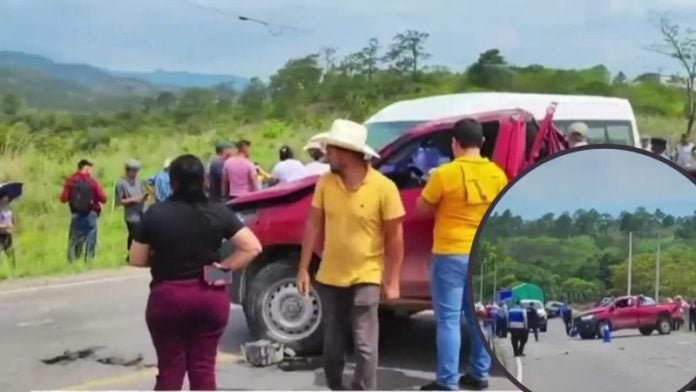 Dos personan mueren por accidente vial en Ocotepeque