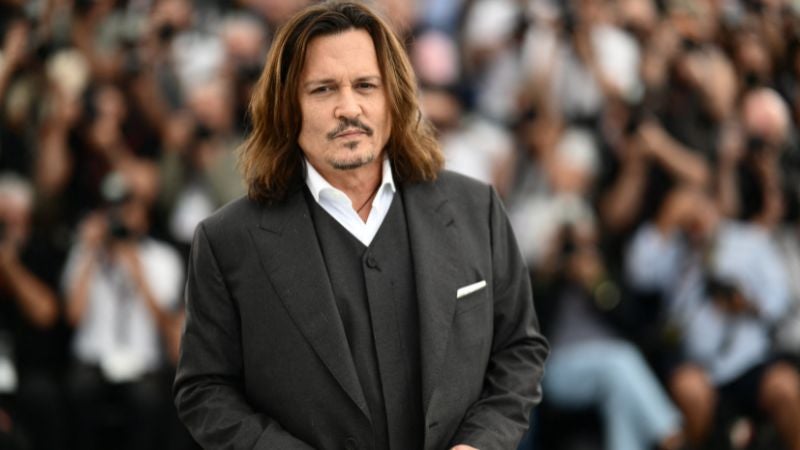 Johnny Depp en Festival de Cannes