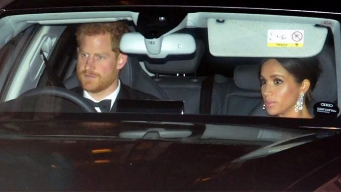 Harry y Meghan persecución en auto