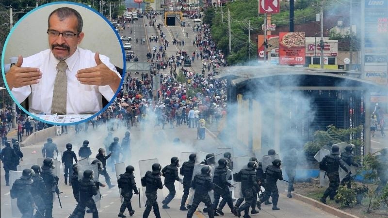Codeh recomienda uso de gas lacrimógeno para protestas