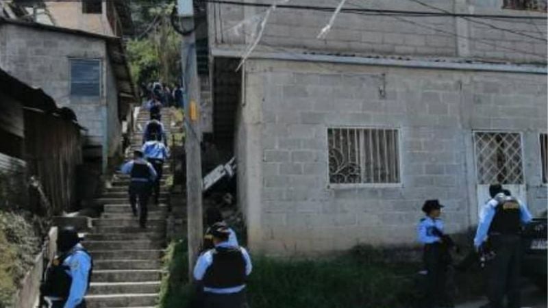 Muere policía balacera Comayagüela