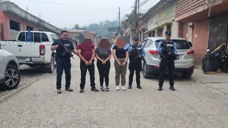 captura por tráfico de personas Honduras