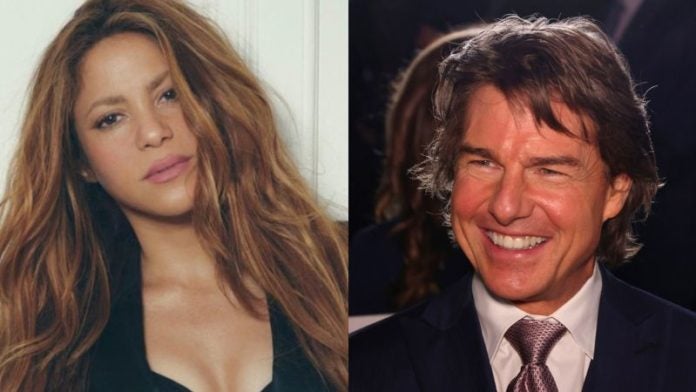 Shakira y Tom Cruise