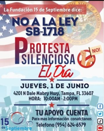 Migrantes hondureños preparan protesta en contra de ley anti-migrante en Florida