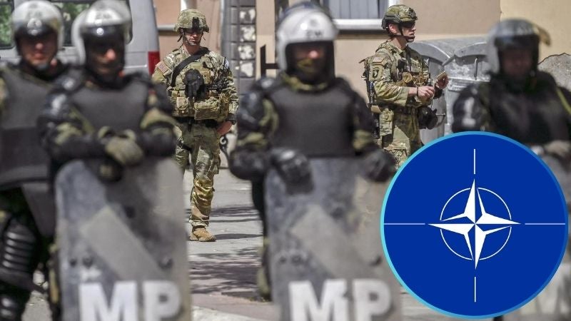 OTAN envía 700 soldados a Kosovo