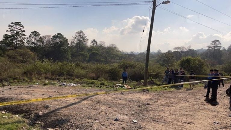 Muerte de dos jóvenes en Distrito Central