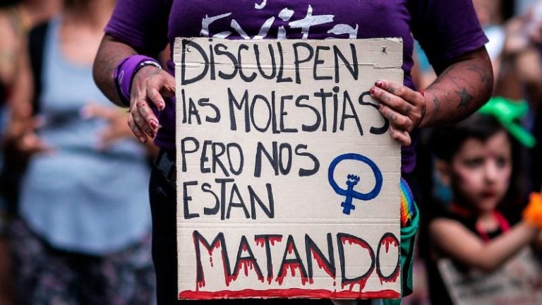 Observatorio de la Violencia: Cada 21 horas matan a una mujer