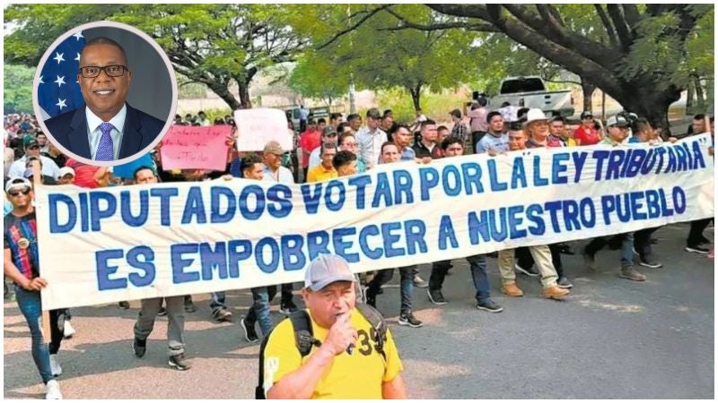 Brian Nichols defiende protesta Honduras