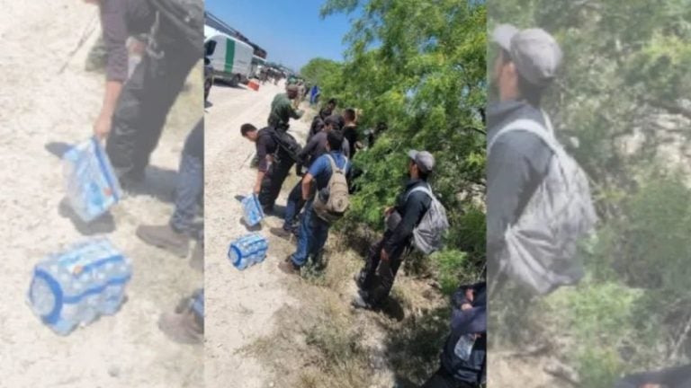 Hallan decenas de migrantes en un tren de carga en Texas