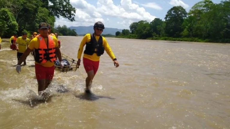 Rescatan joven ahogado Lepaterique