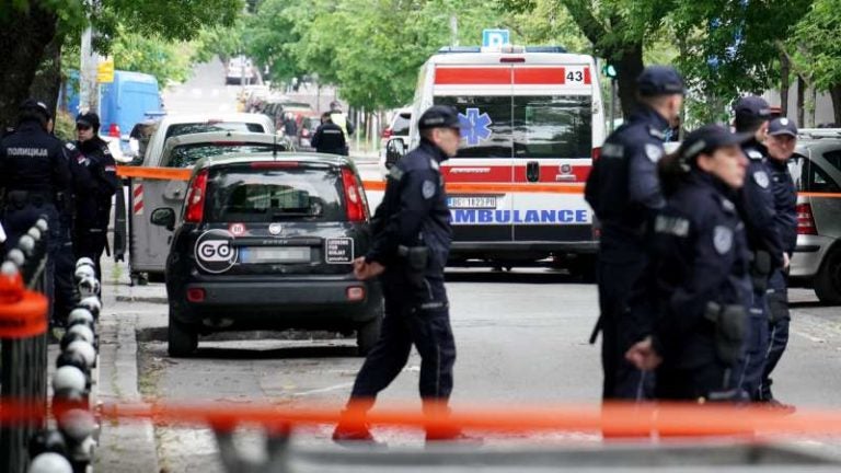 Tiroteo en escuela de Serbia