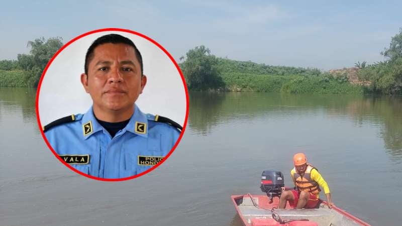 Agente policial muerto en El Progreso