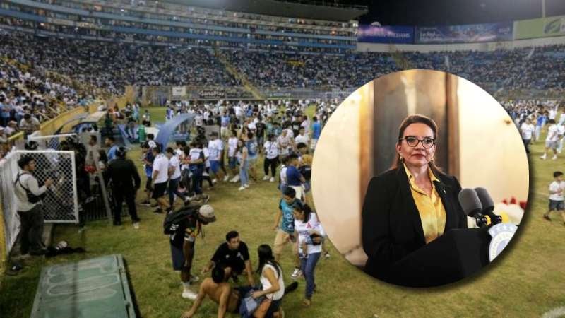Xiomara envía condolencias a El Salvador